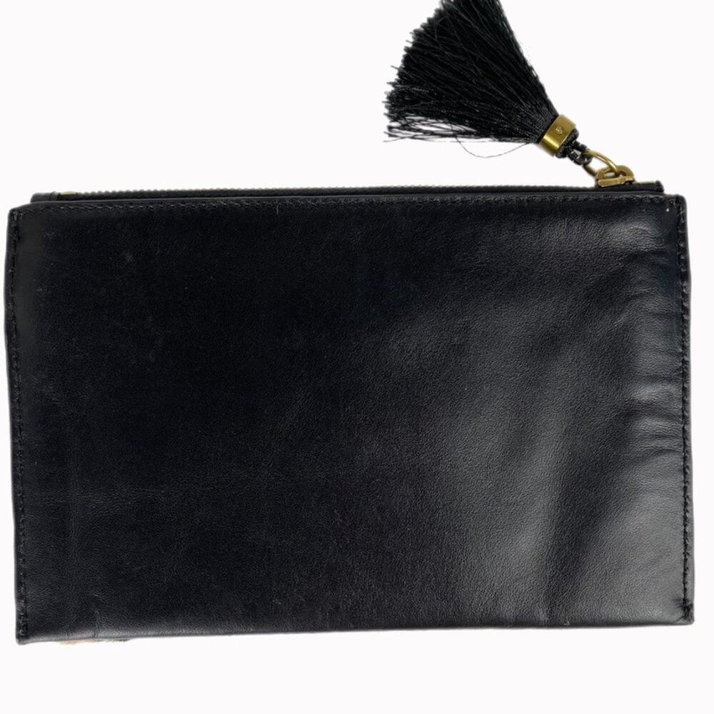 J. Crew Calf hair and Leather Mini Clutch - Picture 2 of 4